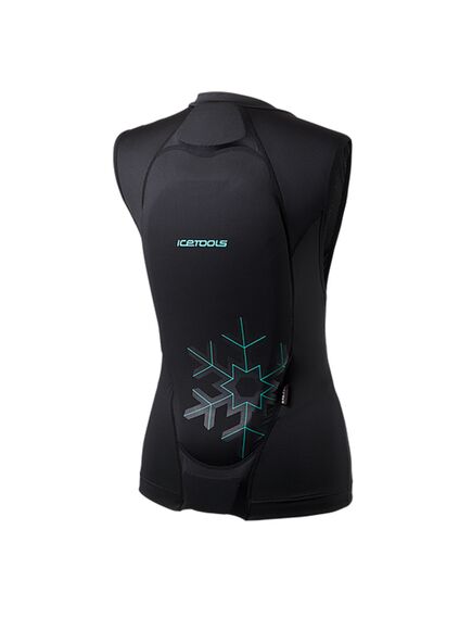 Жилет защитный женский IceTools Lite Vest Lady black-mint F20, Размер: 6 (XS), img 2