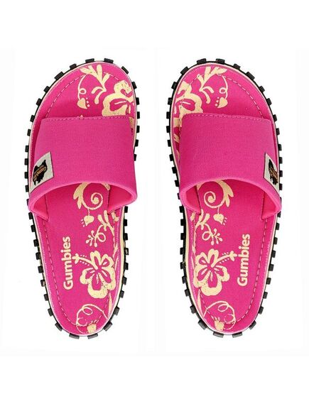 Шлепки женские Gumbies Slide PINK HIBISCUS S20, Размеры (обувь): 37,0 (4)