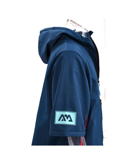 Пончо утеплённое водоотталкивающее Aqua Marina Water-repellent Thermal Poncho (Navy) Extra Large S23, img 5