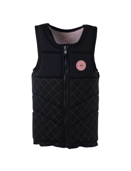 Спасательный жилет неопрен женский Jetpilot Allure CE Impact Neo Vest wms black S23, Размеры (жилеты): 14 (XL)