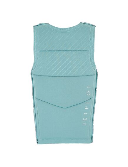 Спасательный жилет неопрен женский Jetpilot Allure CE Impact Neo Vest wms teal S23, Размеры (жилеты): 14 (XL), img 2