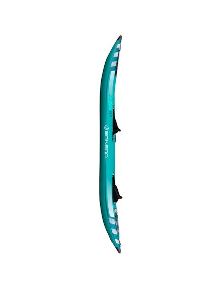 Каяк надувнной 2-местый для туризма Spinera Hybris 410 Teal/Grey/White PVC/HDDS S23, img 3