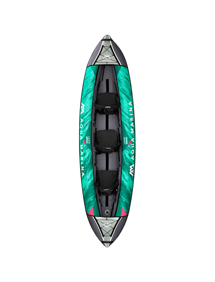 Каяк надувной трехместный с веслами Aqua Marina Laxo-380, img 3