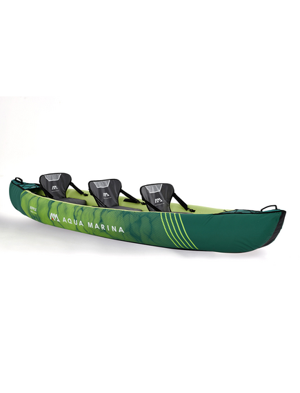 Каноэ надувное трехместное с веслами Aqua Marina Ripple-370, img 2