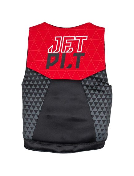 Спасательный жилет нейлон детский Jetpilot Cause Youth ISO 50N Neo Vest red S24, Размеры (жилеты): Дет 10 years (152 cm), img 2
