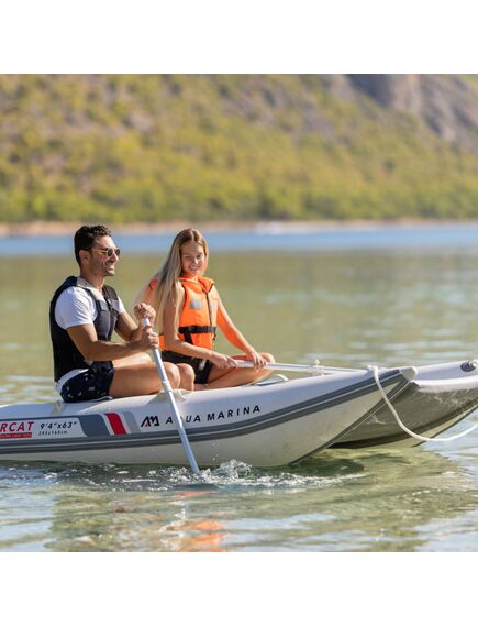 Катамаран ПВХ с транцем под мотор Aqua Marina AIRCAT-285, img 9