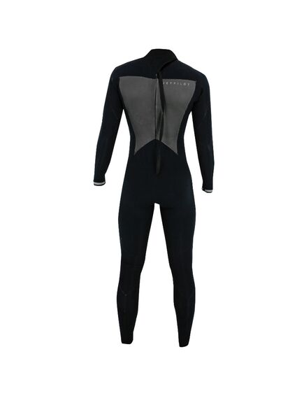 Гидрокостюм мужской длинный Jetpilot FLIGHT 3x2 BZ STEAMER FLATLOCK BLACK/BLACK, Размер (гидроодежда): 14 (XL), img 3
