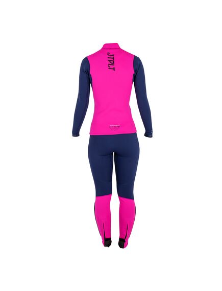 Гидрокостюм жен.длинный без рукавов+гидрокуртка на молнии Jetpilot RX LADIES JANE+JACKET NAV/PNK, Размер (гидроодежда): 16 (2XL), img 5
