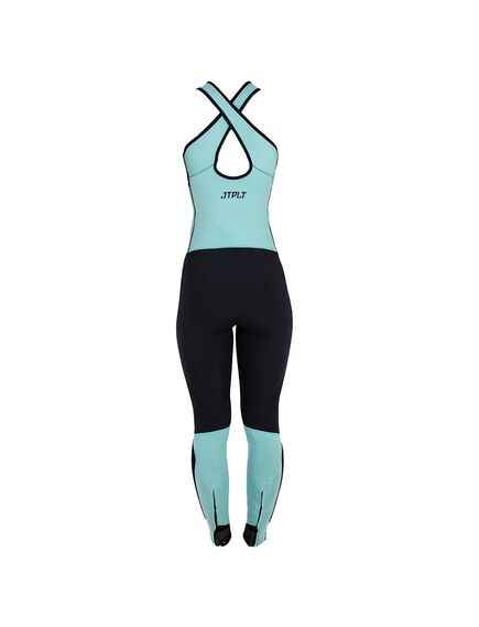 Гидрокостюм жен.длинный без рукавов+гидрокуртка на молнии Jetpilot RX Jane&Jacket wms black/teal S23, Размер (гидроодежда): 16 (2XL), img 3