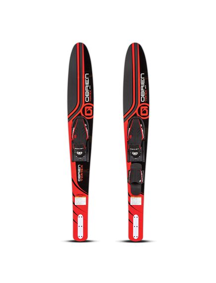 Лыжи парные прогулочные O'Brien VORTEX 65.5" RED W/ X7 & RT