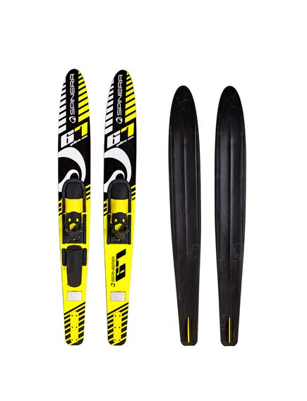 Лыжи парные прогулочные Spinera Combo Ski Yellow Sea 67''