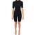 Гидрокостюм женский короткий Jetpilot FLIGHT 2x2 BZ SS SPRINGSUIT BLACK, Размер (гидроодежда): 12 (L)