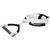 Фал с рукояткой для вейксерфинга O'Brien HANDLE PRO SURF 10" w/ POLY LINE GREY/WHITE