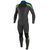 Гидрокостюм мужской длинный O'Neill EPIC 3/2 BACK ZIP FULL BLACK/ULTRA BLUE/DAYGLO S21, Размер (гидроодежда): 14T (XLT)