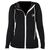 Гидромайка жен. длинн. рукав на молнии с капюшоном Jetpilot Zahra L/S Ladies Hooded Rashie black S24, Размер (гидроодежда): 12 (L)