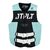 Спасательный жилет неопрен женский для гидроцикла Jetpilot RX F/E Neo ISO 50N Vest black/teal S24, Размеры (жилеты): 10 (M)