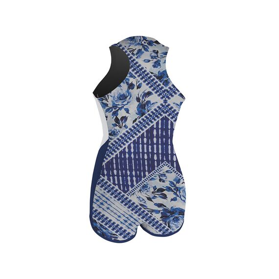 Гидрокостюм женский O'Neill без ног без рукавов WMS BAHIA 2MM 1-PIECE INDPATCH/WHT/NVY S18, Размер (гидроодежда): 8 (S)