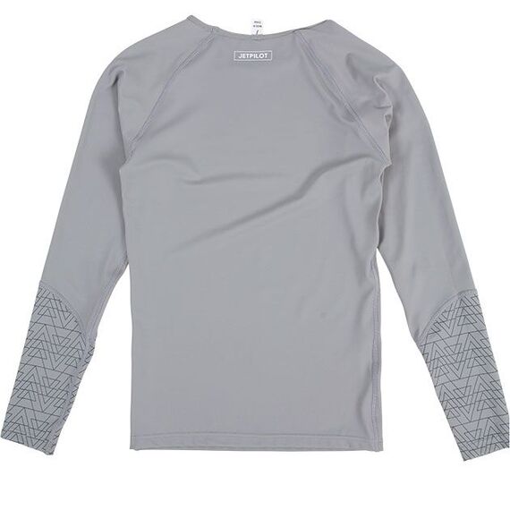 Гидромайка женская длинный рукав Jetpilot Pacer LS Ladies Rashie wms Grey S22, img 2