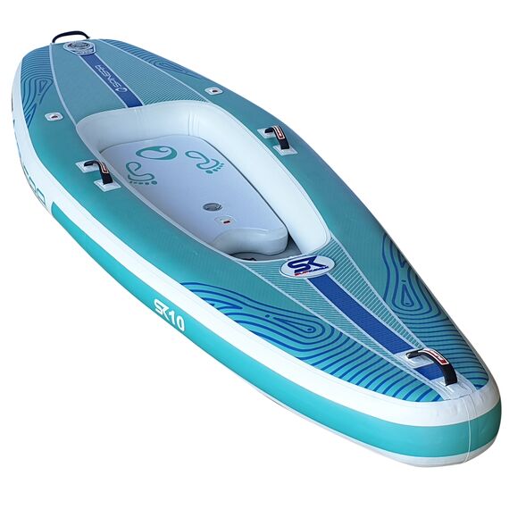 Каяк/SUP-доска надувная 1-местная Spinera SK 10'0" Teal/Grey/White DLT/HDDS S23, img 5