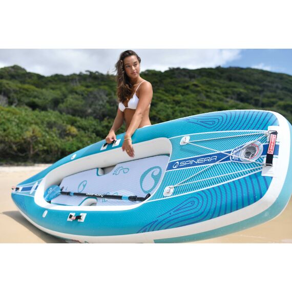 Каяк/SUP-доска надувная 1-местная Spinera SK 10'0" Teal/Grey/White DLT/HDDS S23, img 15