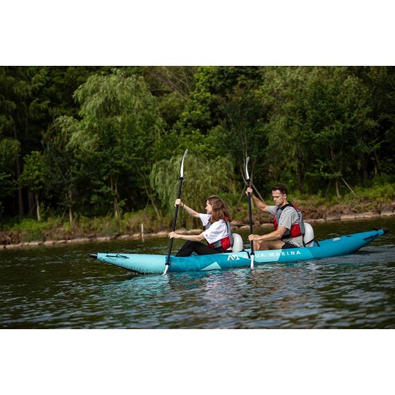 Каяк надувной двухместный с веслами Aqua Marina Betta-412, img 22