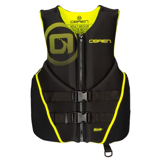 Спасательный жилет неопрен мужской O'Brien TRADITIONAL YELLOW S24