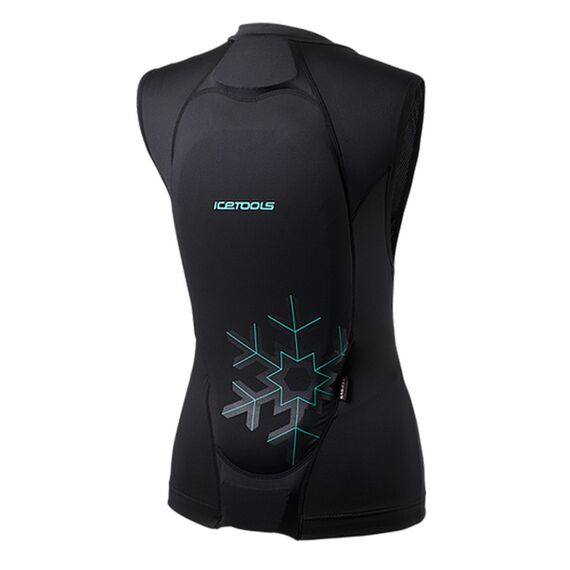 Жилет защитный женский IceTools Lite Vest Lady black-mint F20, img 2