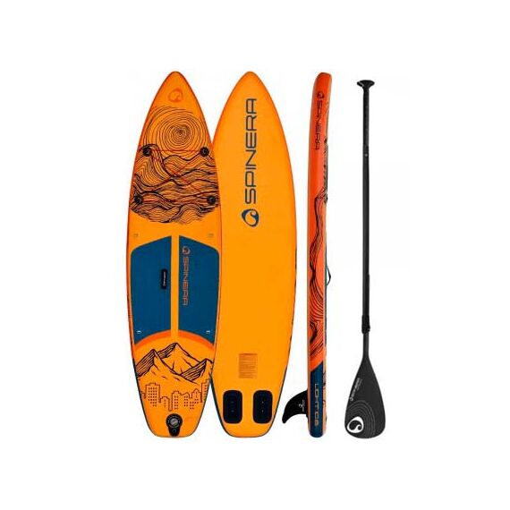 SUP-доска надувная с веслом Spinera Light 10'6 Strong Orange ULT S22, img 2