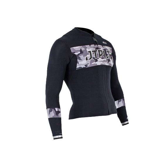 Гидрокостюм муж длин без рукавов+гидрокуртка на молнии Jetpilot RX Race John/Jacket Black/Camo S22, img 2