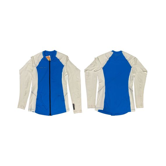 Гидромайка женская на молнии длинный рукав SKINS STITCHLESS L/S FULL-ZIP_o