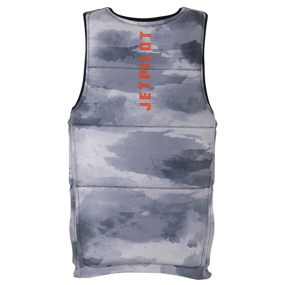 Спасательный жилет неопрен мужской Jetpilot Rival Reversible FE Neo black/orange S23, img 2