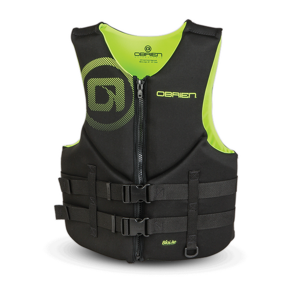 Спасательный жилет неопрен мужской O'Brien TRADITIONAL MENS YELLOW S22S