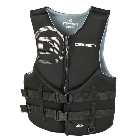 Спасательный жилет неопрен мужской O'Brien TRADITIONAL MENS BLACK S22S