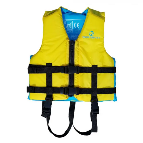 Спасательный жилет нейлон детский Spinera Aquapark/Kayak/SUP Nylon Vest 50N Kids Yellow/Aqua S21