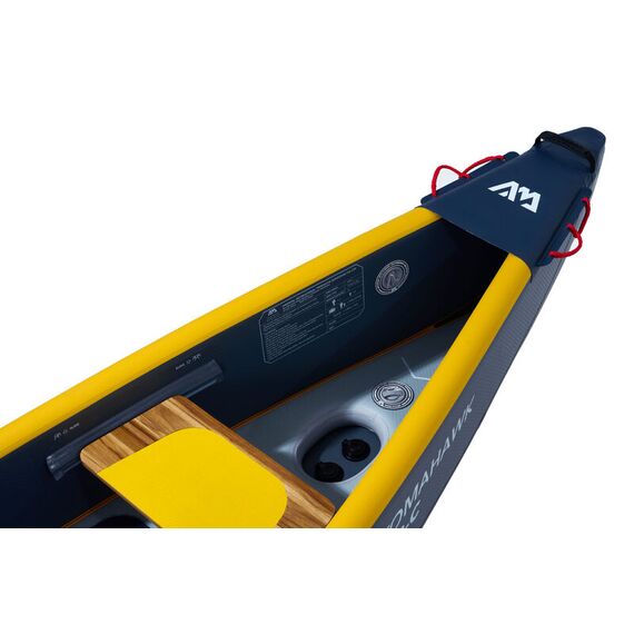 Каноэ надувное высокого давления трехместное Aqua Marina Tomahawk AIR-C 478, img 5