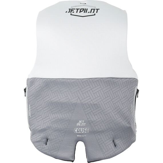 Спасательный жилет для гидроцикла неопрен мужской Jetpilot CAUSE MENS S-GRIP F/E ECO VEST GREY, Размеры (гидроботинки): 7 (40), img 2