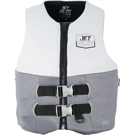 Спасательный жилет для гидроцикла неопрен мужской Jetpilot CAUSE MENS S-GRIP F/E ECO VEST GREY, Размеры (гидроботинки): 7 (40)