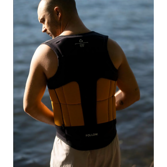 Спасательный жилет мужской Follow Global Orange/Black, Размеры (жилеты): 16 (2XL), img 4