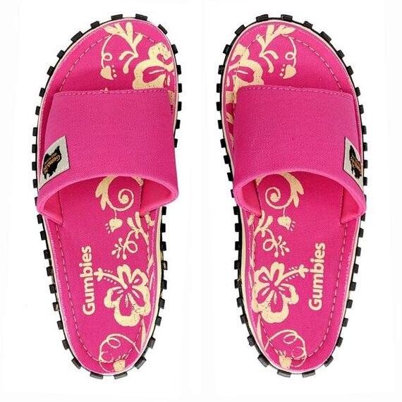 Шлепки женские Gumbies Slide PINK HIBISCUS S20