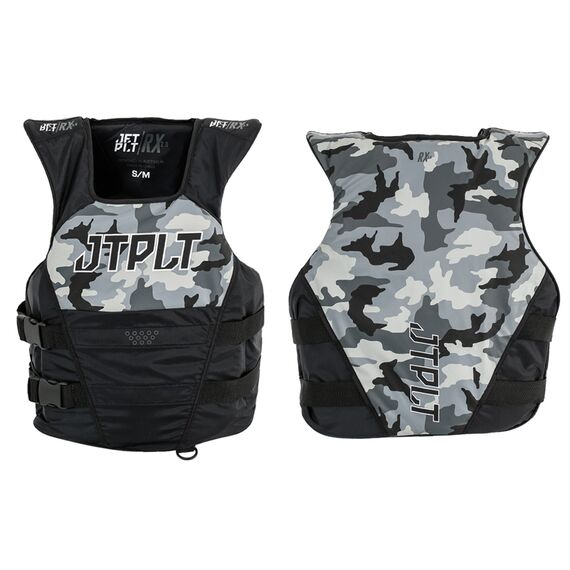 Спасательный жилет для гидроцикла нейлон мужской Jetpilot RX S/E Nylon Vest ISO 50N Black/Camo S22