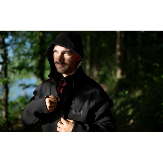 Гидрокуртка мужская с капюшоном Follow P1 Control Neo Jacket Black, img 2