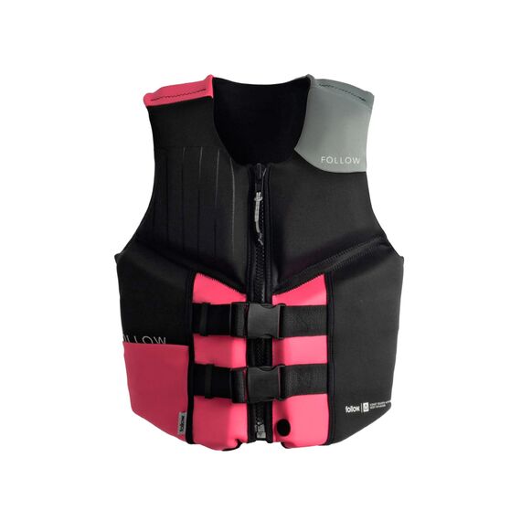 Спасательный жилет женский Follow Cure 2 Ladies CGA Pink/Black, Размеры (жилеты): 10 (M)
