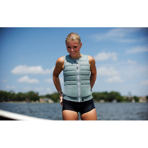 Спасательный жилет женский Follow Total Ladies Silver, Размеры (жилеты): 10 (M), img 3