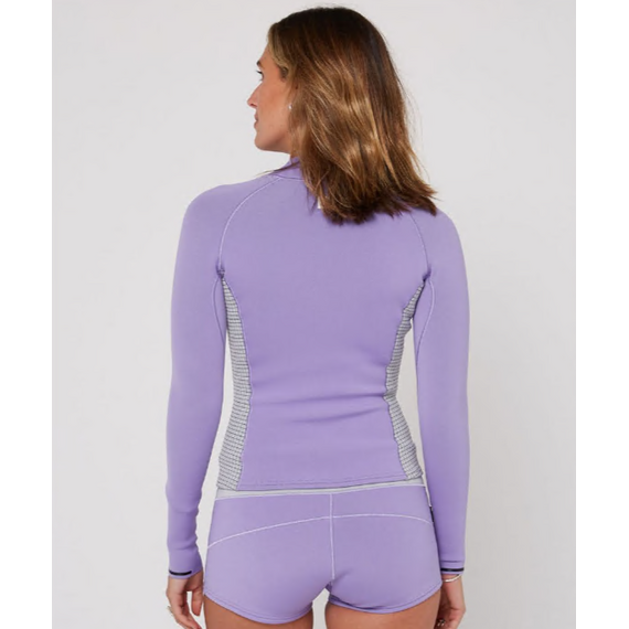 Гидромайка женская Follow Ladies FZ Wetty Top Purple, Размер (гидроодежда): 10 (M), img 3