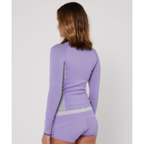 Гидромайка женская Follow Ladies FZ Wetty Top Purple, Размер (гидроодежда): 10 (M), img 5