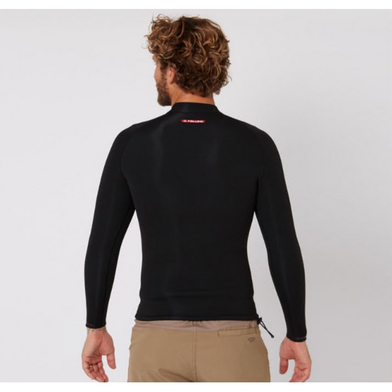 Гидромайка мужская Follow P1 2mm Wetty Top Black, Размер (гидроодежда): 10 (M), img 4