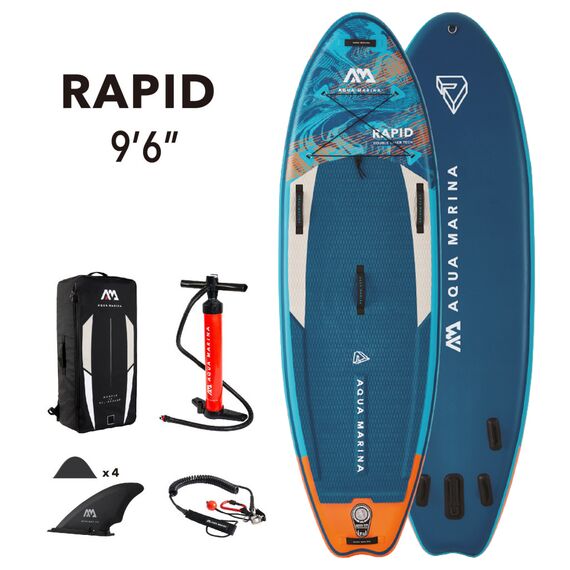 SUP-доска надувная для сплава Aqua Marina Rapid 9'6" S23