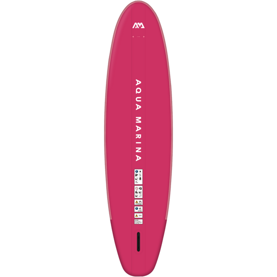 SUP-доска надувная с веслом Aqua Marina Coral (Raspberry) 10'2", img 2