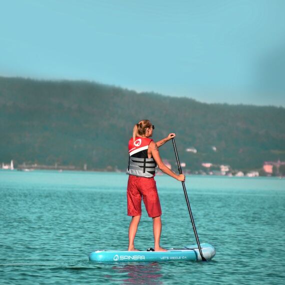 SUP-доска надувная с веслом Spinera Let's Paddle 10'4 Teal HDDS S22, img 3