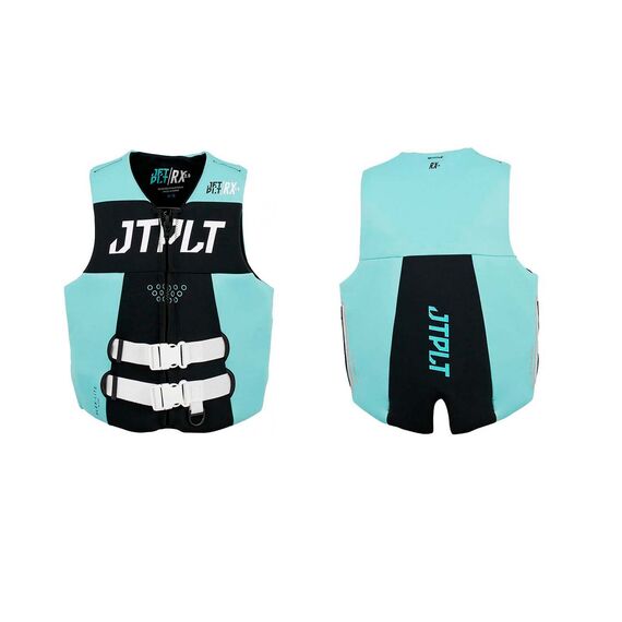 Спасательный жилет для гидроцикла неопрен женский Jetpilot RX F/E Neo ISO 50N Vest Black/Teal S22